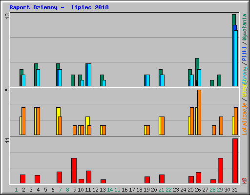 Raport Dzienny -  lipiec 2018