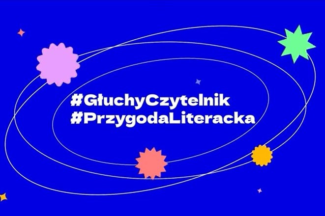 Zdjęcie Głuchy czytelnik w bibliotece – przewodnik w PJM