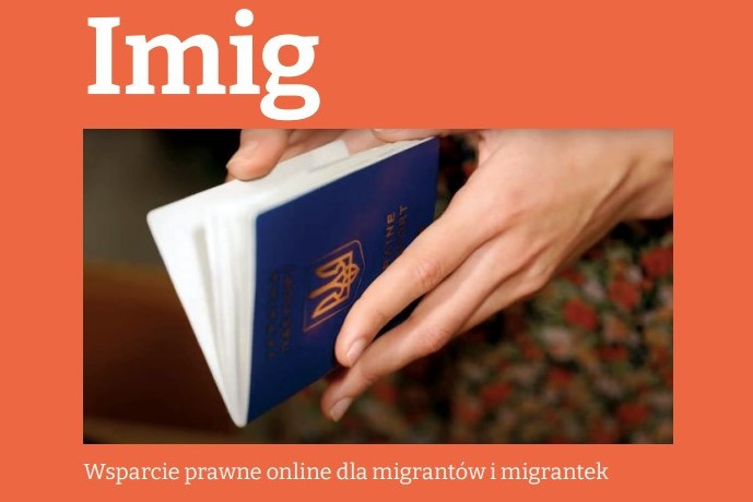 Zdjęcie IMIG - wsparcie prawne online dla migrantów i migrantek